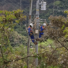Foto que muestra trabajadores de Enel Colombia.
