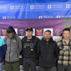 Cuatro personas capturadas, junto a militares del Gaula.