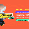 Imagen gráfica con el texto: matrículas abiertas 2027 mamás, papás, familias ya pueden consultar los resultados de agisnación de cupos