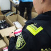 Foto de funcionarios del Distrito en un operativo de control