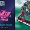Imagen promocional de Jazz al Parque 2026 donde se ve en una grafica varias personas sobre un piano.
