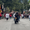 Foto de una manifestación en Bogotá 