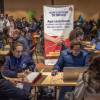 Personas asistiendo a las ferias de empleo de la Secretaría Distrital de Desarrollo Económico