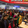 Participantes en la Megaria de Empleo en Bogotá
