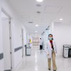 Foto de una sala de espera de una hospital de Bogotá