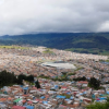 Foto panorámica de la localidad de Usme en Bogotá 