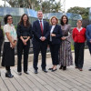 Photo of the meeting between the Bogotá government delegation and the German government.