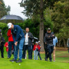 Alcalde Mayor de Bogotá, Carlos Fernando Galán, en el campo de glof de La Florida