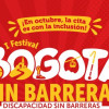 Foto de invitación del primer 'Festival Bogotá Sin Barreras, Discapacidad Sin Barreras'.