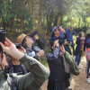 Bogotanos en avistamiento de aves