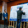Foto de la firma del acuerdo entre Bogotá, Cundinamarca y Soacha para construir el nuevo Ciclopuente Tibanica.