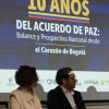 Participantes en el Congreso Académico ‘10 años del Acuerdo de Paz: balance y prospectiva desde el corazón de Bogotá – La paz se hace al andar’ 