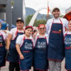 Comerciantes de plazas de mercado de Bogotá que participaron en el Primer Encuentro Internacional de Plazas de Mercado 