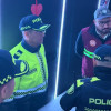 Foto del operativo de sellamiento de tres bares que funcionaban bajo fallada de sindicados en el barrio Restrepo de Bogotá.