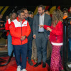 Foto del alcalde Carlos Fernando Galán durante la entrega de la renovación del bajopuente de carrera Novena con calle 109 en Bogotá