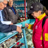 Foto de funcionarios del Distrito en un operativo de control