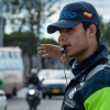 Foto de un hombre que trabaja en Movilidad en Bogotá