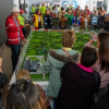 Foto de ciudadanos que visitaron el Patio Taller en Bosa