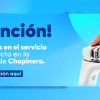 Imagen gráfica con el texto: Atención novedades en el servicio de acueducto en la localidad de Chapinero 