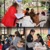 Foto de una feria de empleo en Bogotá 
