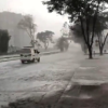 Foto de lluvias presentadas en Bogotá 