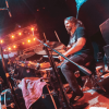 Imagen de baterista en concierto en Rock al Parque 