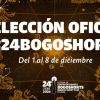 Imagen de afiche oficial en letras Selección Oficial del #24BOGOSHORTS 