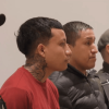 Foto de los dos condenados. 