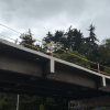 Foto de puente de la carrera Séptima con calle 100 en Bogotá.