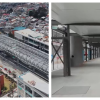 Imágenes de un frente de obra del Metro de Bogotá 