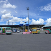 Foto de buses de una de las sedes de la Terminal Transporte Bogotá