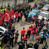 Foto de funcionarios del Distrito en un operativo de control
