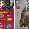Imagen del Hip Hop al Parque 2026, así como el cartel de artstas nacionales e internacionales.