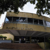 Foto de la fachada del edificio del Planetario de Bogotá