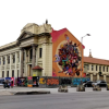 Foto de una zona cerca la trazado del Metro de Bogotá 