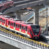 Foto de un tren del Metro de Bogotá