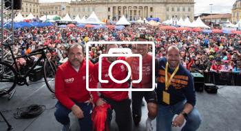 Fotos: Así fue el Gran Fondo de Ciclismo de Bogotá x Egan Bernal 2024