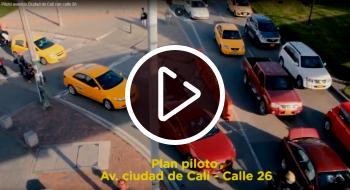 Plan piloto en Avenida Ciudad de Cali con calle 26. Plan piloto en Avenida Ciudad de Cali con calle 26.