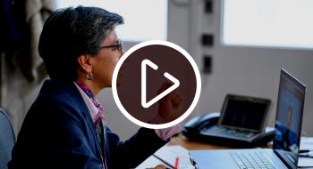 La alcaldesa Claudia López intervino en la presentación del informe global de ONU Habitat, "Ciudades y pandemias: hacia un futuro más justo, verde y saludable". La alcaldesa Claudia López intervino en la presentación del informe global de ONU Habitat, "Ciudades y pandemias: hacia un futuro más justo, verde y saludable".