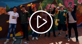 Artistas de Suba en el Encuentro Muralístico Internacional de México