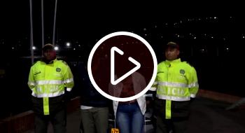 Una mujer y un hombre capturados por hurto a conductor en Ciudad Bolívar