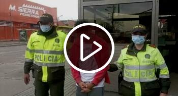 El capturado que tenía una circular azul de la Interpol por homicidio