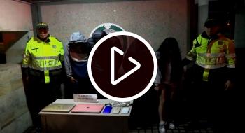Cayó en Usaquén una banda de rompevidrios de 2 hombres y 2 mujeres