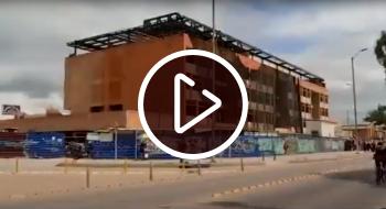 En video: avanza la construcción del colegio Plaza Logística en Bosa 
