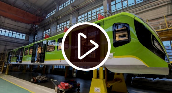 De China a Colombia, así será el recorrido del primer vagón del Metro 