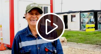 Bogotá: Nubia Ortiz, de 60 años, deja huella en construcción del Metro Bogotá: Nubia Ortiz, de 60 años, deja huella en construcción del Metro