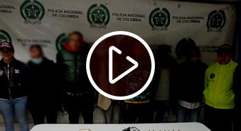 Los seis capturados habrían conformado una banda dedicada al sicariato. 