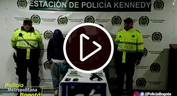 ¡Tenían un arma de fuego! En video tres hombres capturados por hurtó a ciudadano