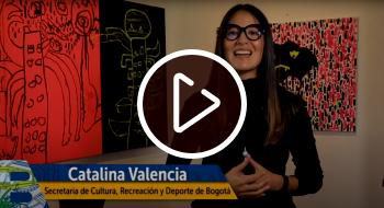 Catalina Valencia invita a participar en 'Bogotá en 100 palabras'