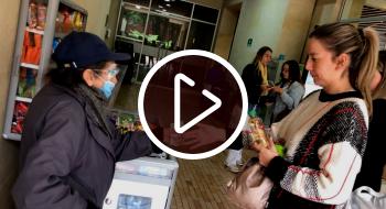 ¡Historia en video! Ana, la vendedora informal de 80 años beneficiaría del Ipes